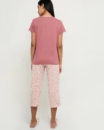 Women Graphic Print Relaxed Fit Round-Neck T-Shirt - Image 2