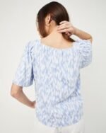 Women Printed Square-Neck Top - Image 3