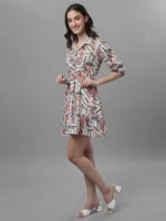 DRESSES FOR WOMEN WESTERN WEAR GEOMETRICAL PRINT - Image 5