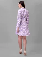 Dresses For Women Western Wear Lavender - Image 4